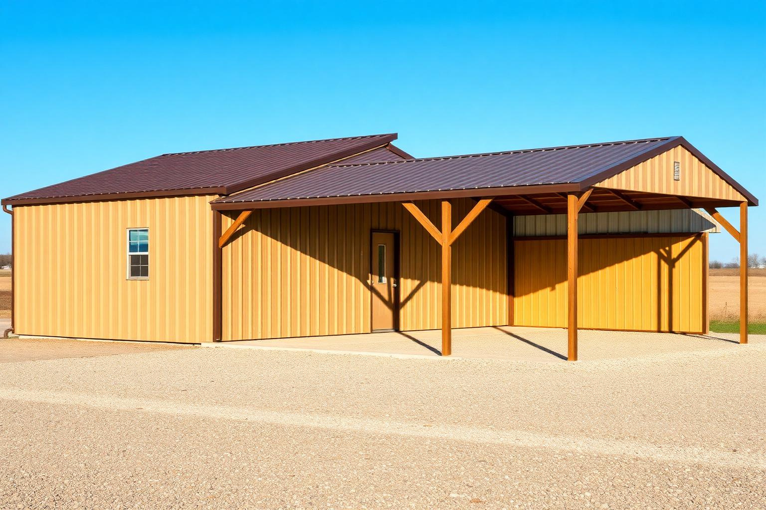 Lean-To's — Add-on or standalone building from United Metal Buildings, sold by Oronoco Buildings LLC