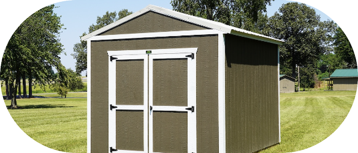 Utility — 8x12 – 16x40 building from Premier Portable Buildings, sold by Oronoco Buildings LLC